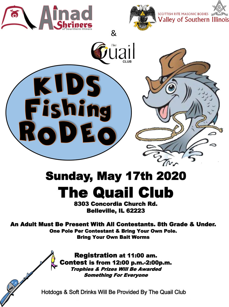 Kids Fishing Rodeo The Quail Club
