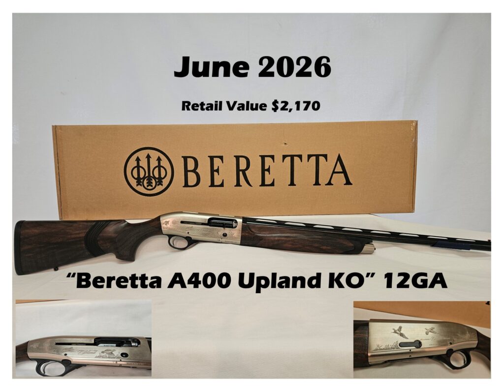 Beretta A400 Upland KO 12GA shotgun.
